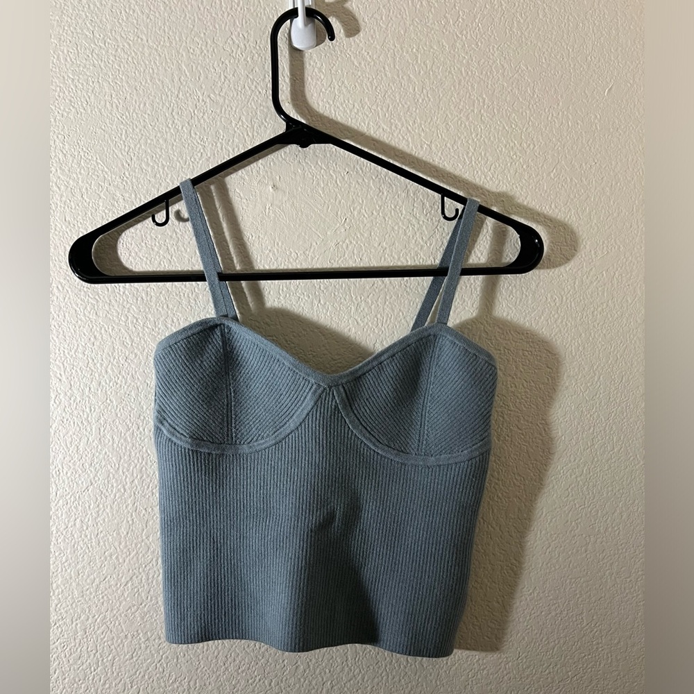 Madewell Reese Slim Corset Tank Top